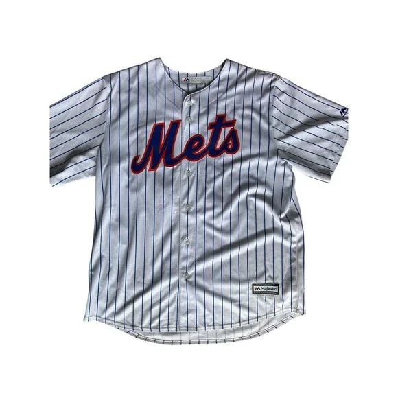 New York Mets Noah Snydergaard #34 Jersey‎ Size XL Majestic Cool Base Authentic